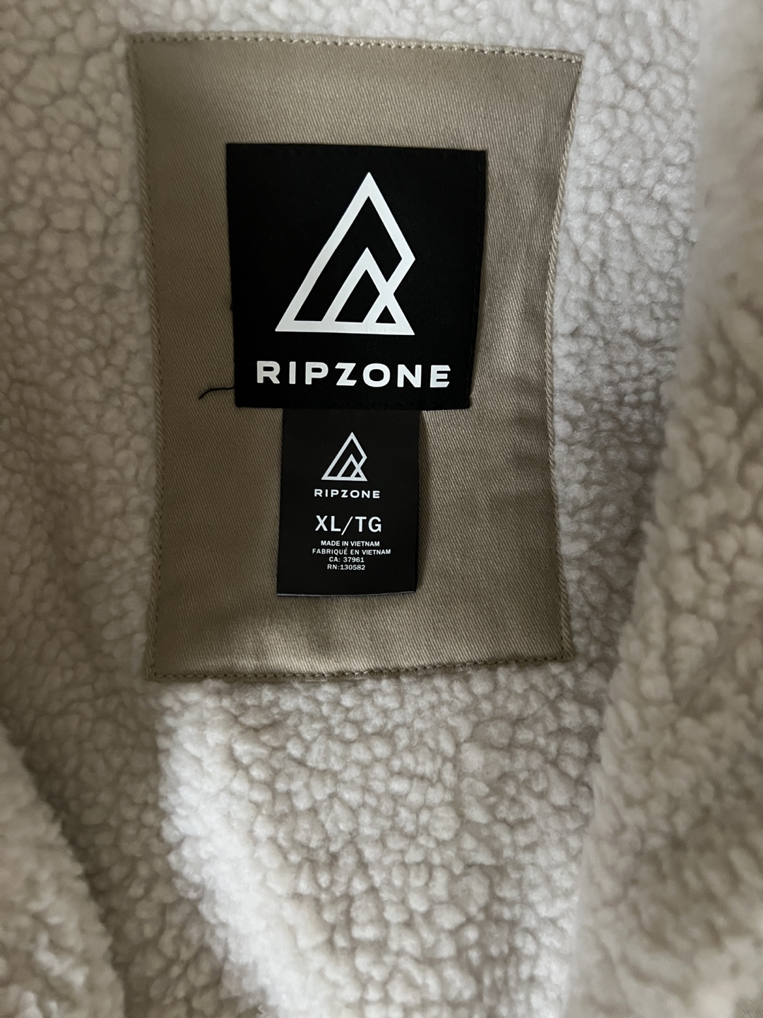 Ripzone Sherpa Lined Jacket - XL - photo 2