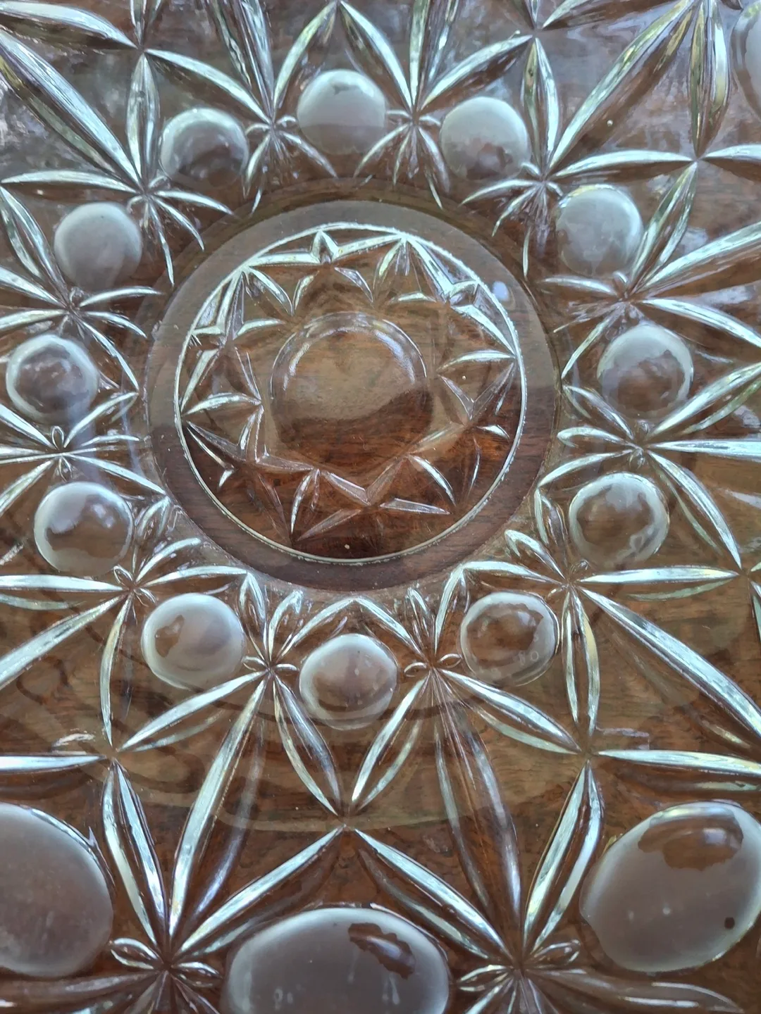 Vintage glass platter image indicator(3)