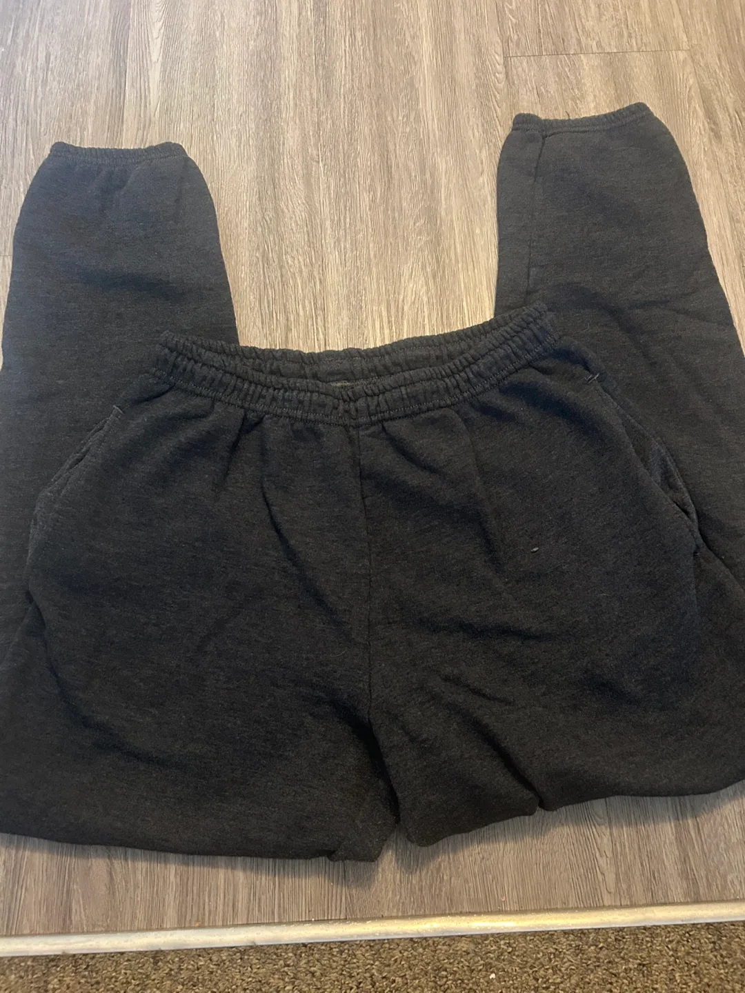 Mens Fruit of the Loom Grey Sweatpants thumbnail