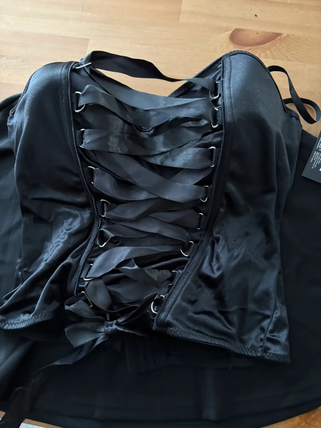 Black Corset - Size 1X | HALLOWEEN thumbnail