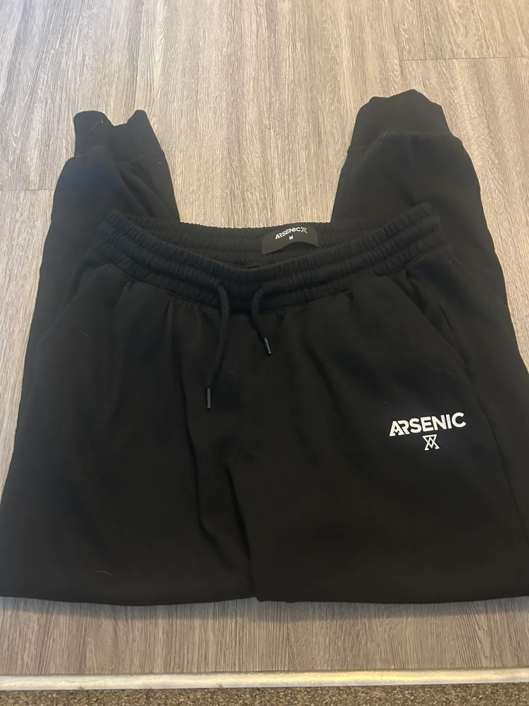 Mens Arsenicx Black Joggers thumbnail