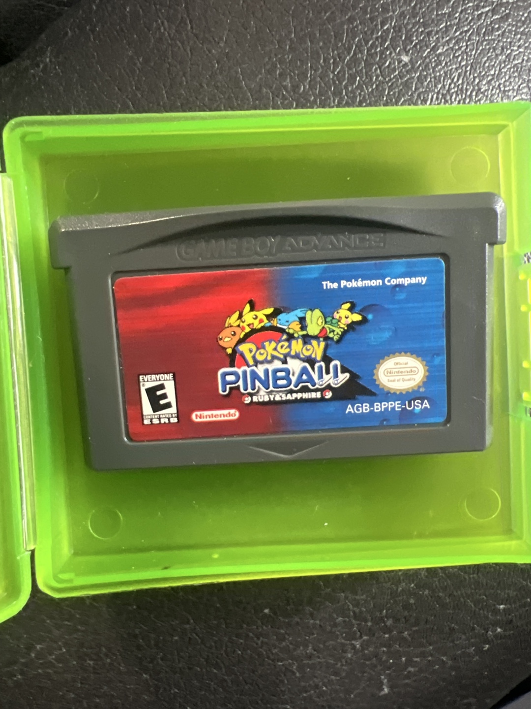 Pokémon Pinball Ruby & Sapphire - Game Boy Advance