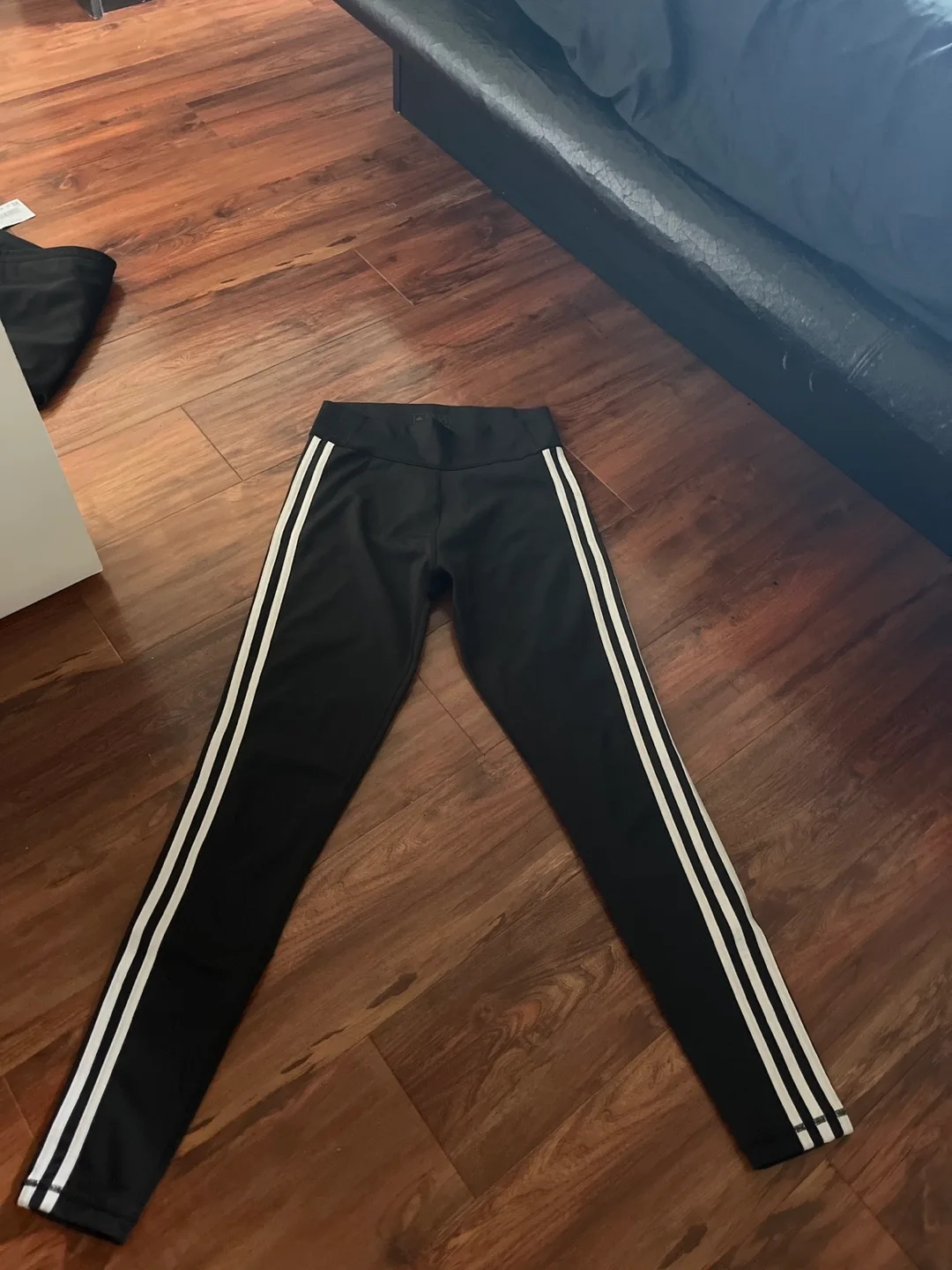 Adidas Aeroready Black Leggings - Size M thumbnail