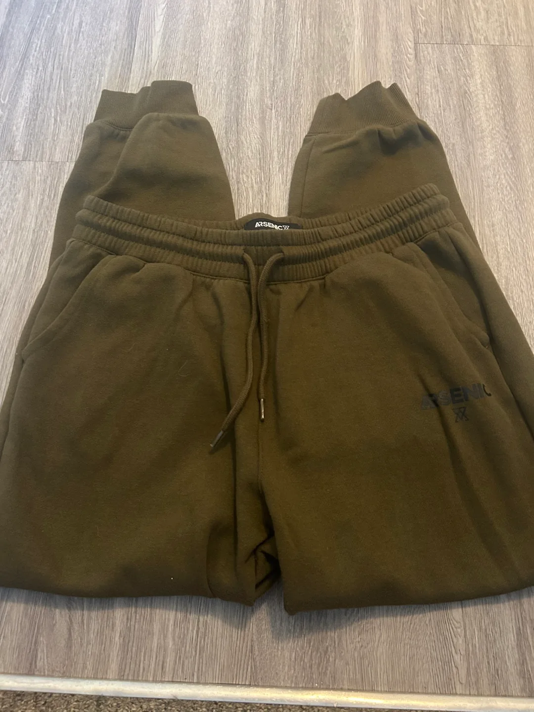Mens Arsenicx Olive Green Sweatpants thumbnail