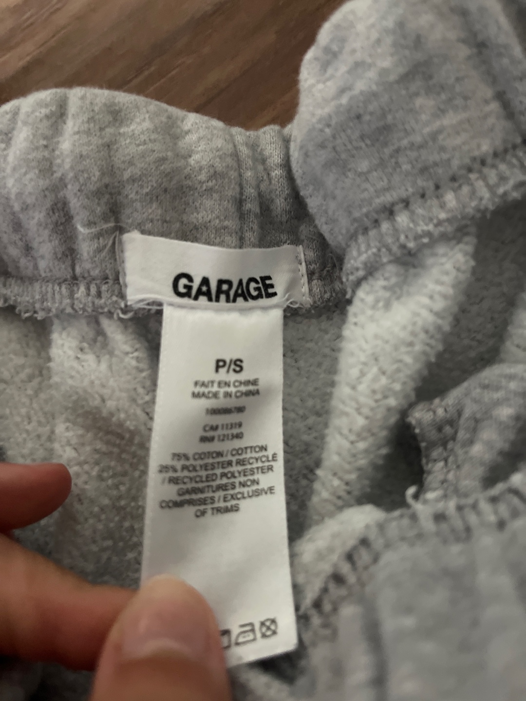 Garage Grey Sweatpants - Size P/S - photo 2