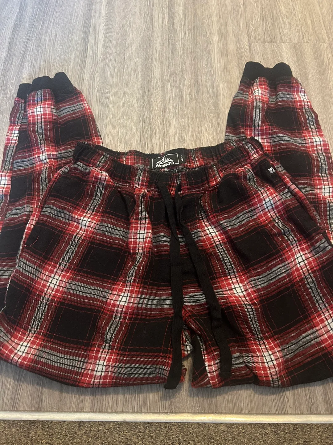 Mens West49 Plaid Flannel Pants thumbnail