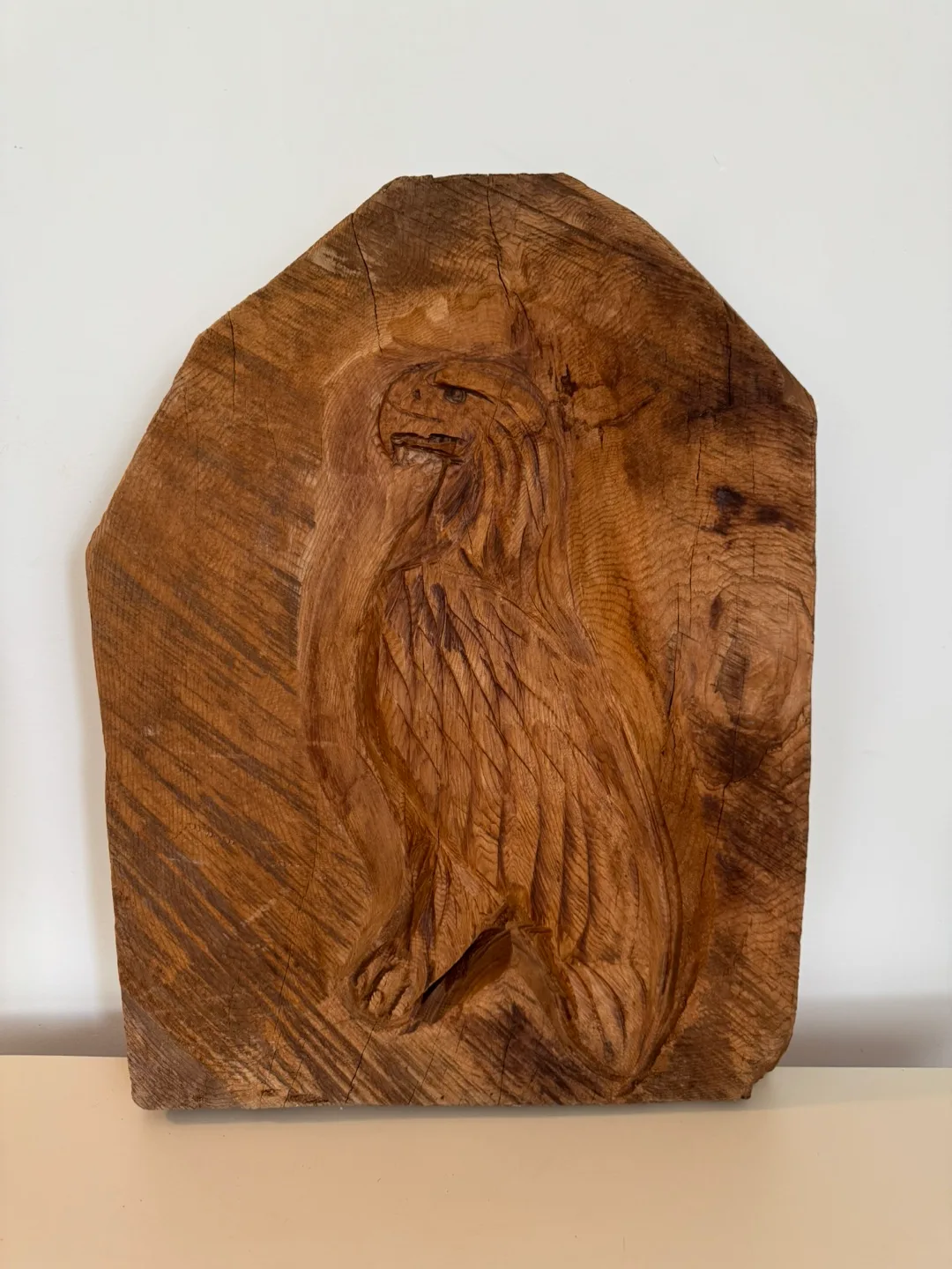 Hand Carved Wooden Eagle Plaque image indicator(5)