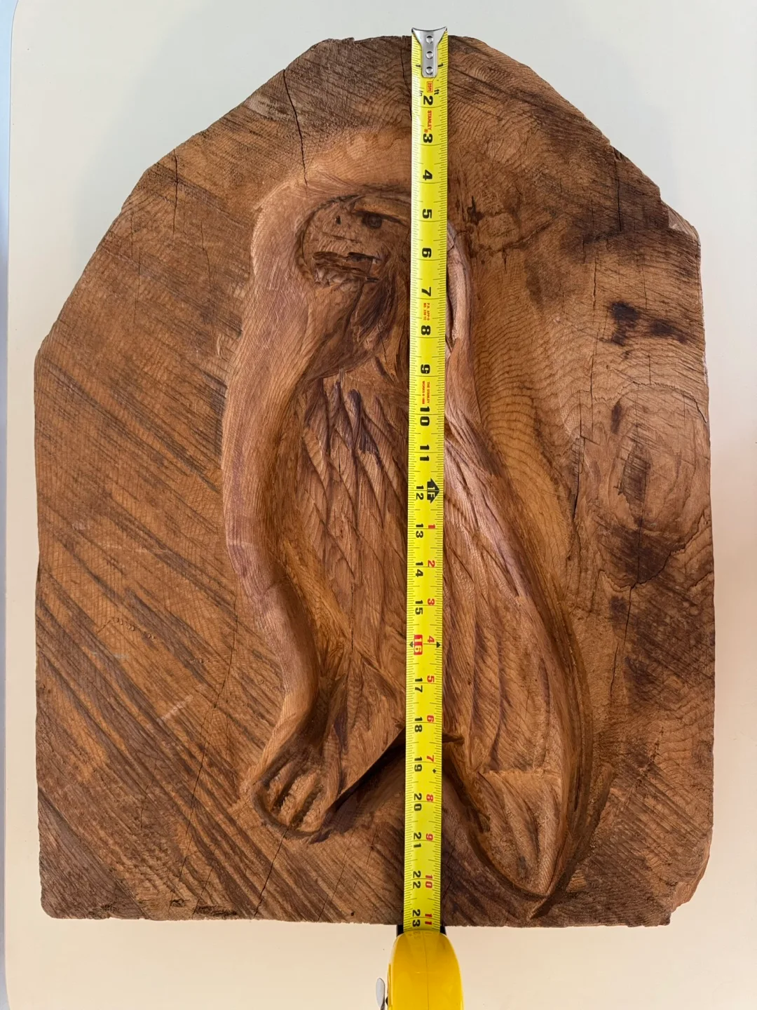 Hand Carved Wooden Eagle Plaque image indicator(2)