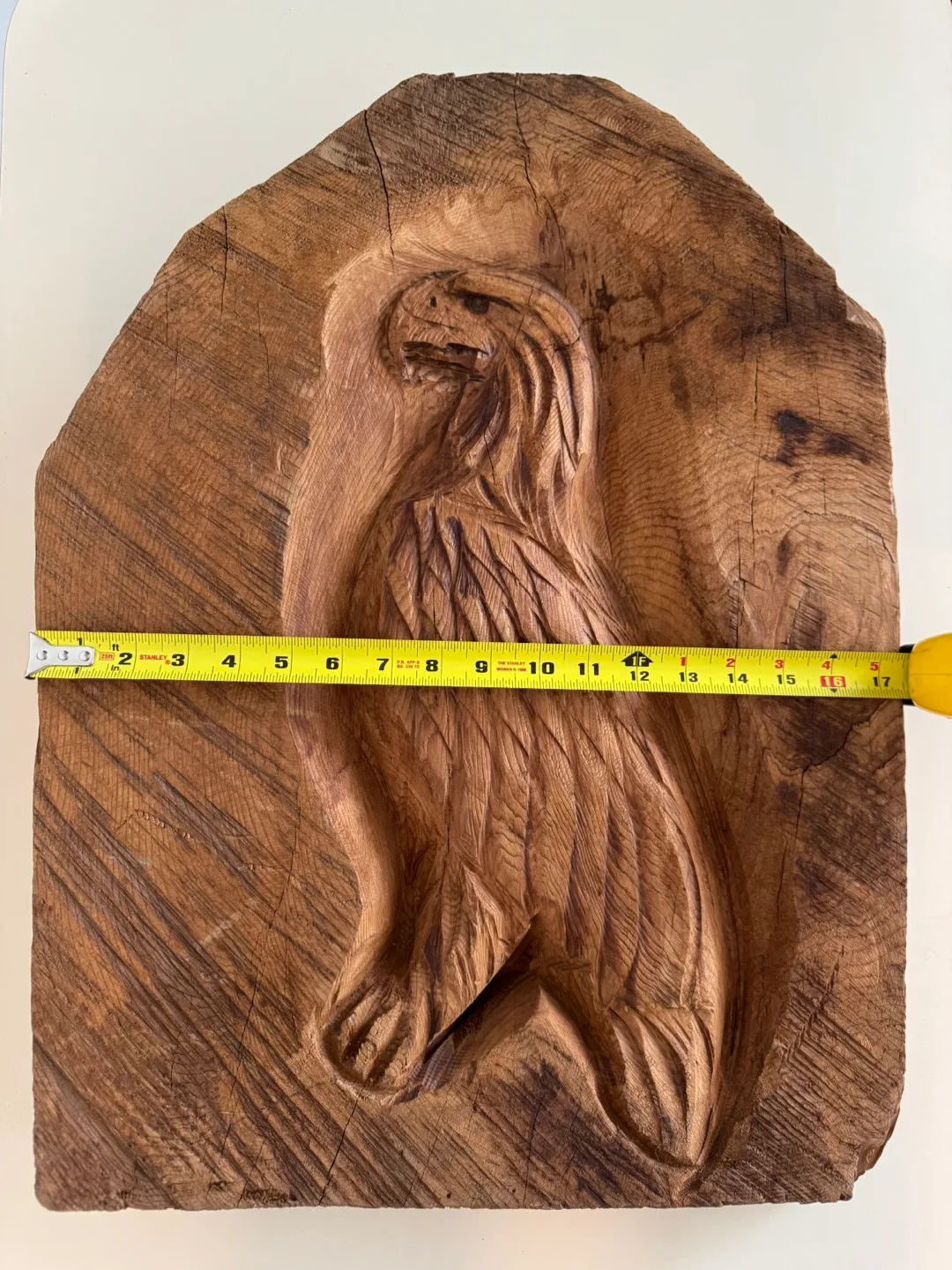 Hand Carved Wooden Eagle Plaque image indicator(3)
