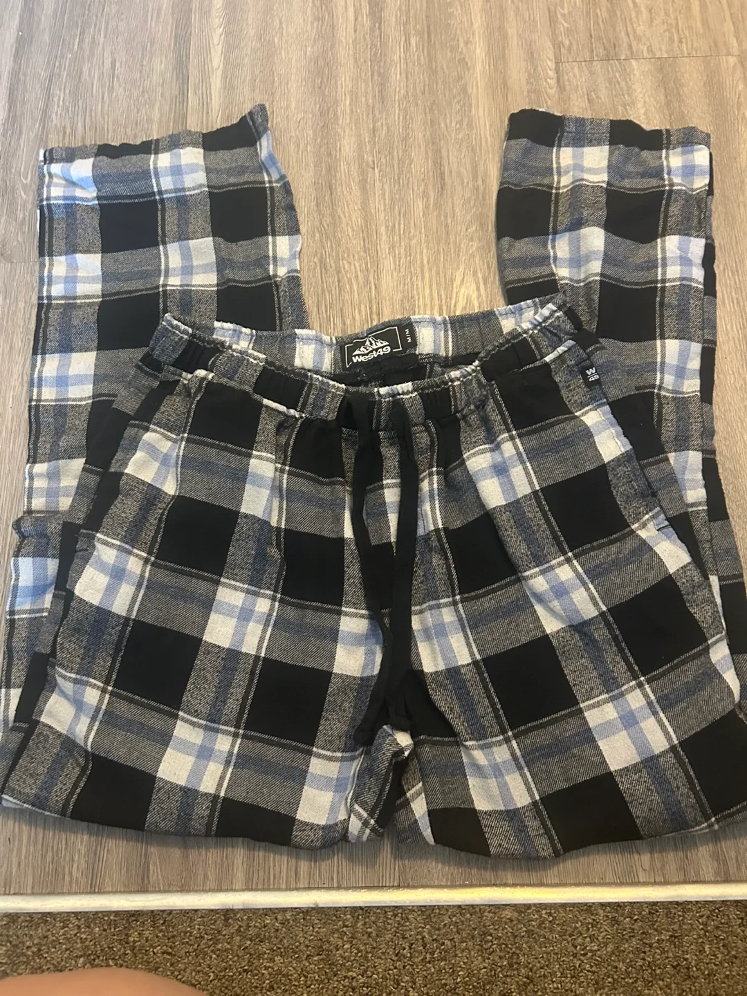 Mens West49 Plaid Flannel Pajama Pants thumbnail