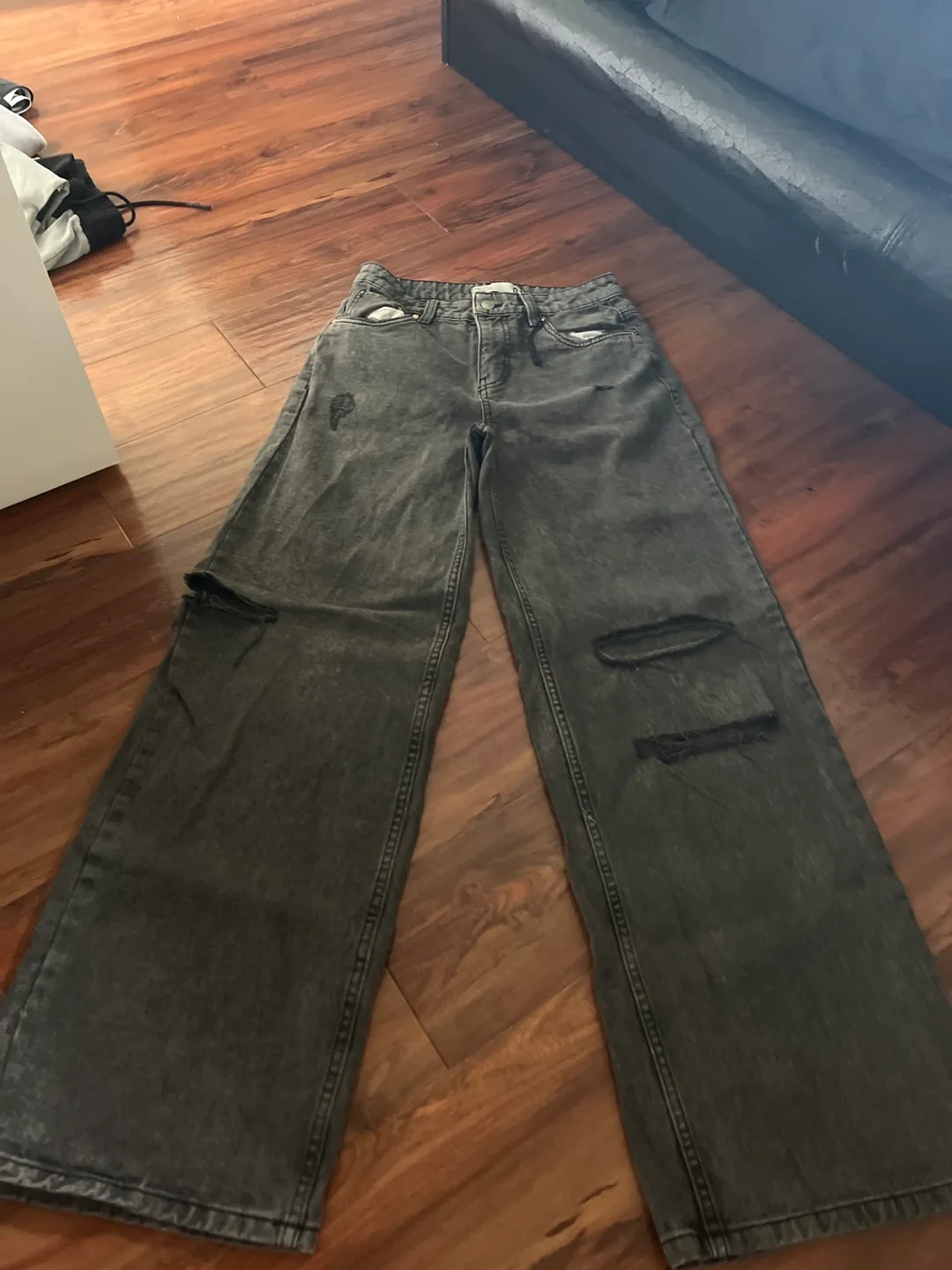 Refuge Denim Loose Leg Jeans Size 01 thumbnail
