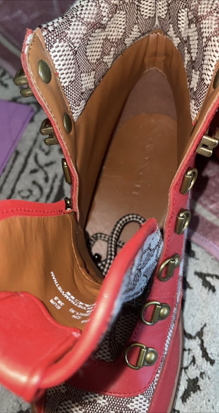 Coach Talia Bootie in Signature Jacquard, Size 9 - photo 2