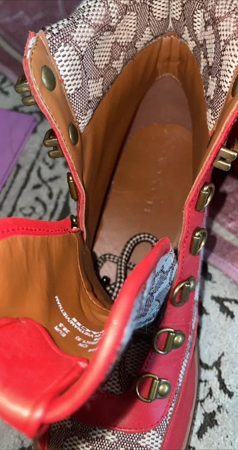 Coach Talia Bootie in Signature Jacquard, Size 9 image indicator(2)