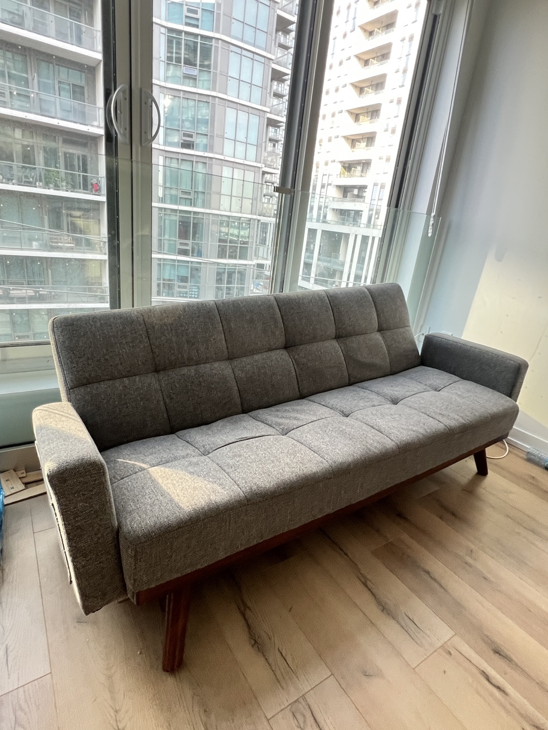 Grey Sofa Bed - photo 3