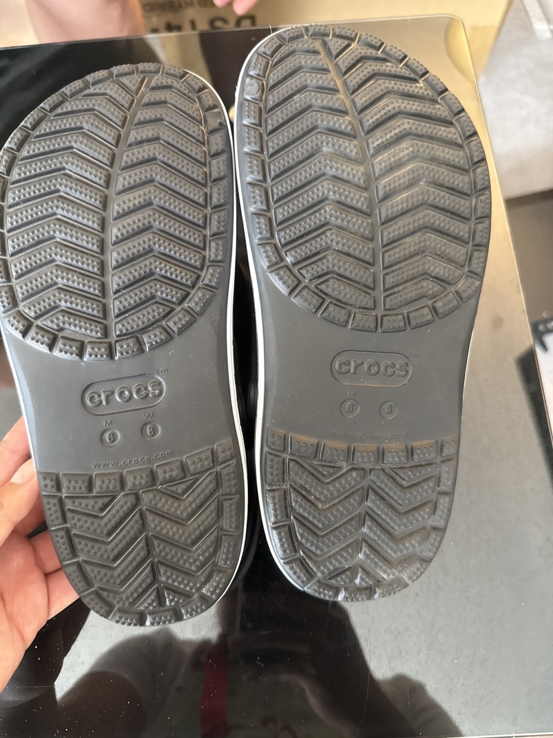 Crocs Classic Clog - Black, Size M 6/W 8 - photo 2