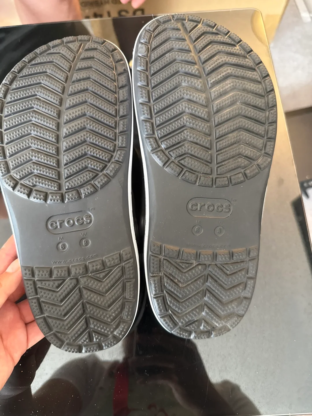 Crocs Classic Clog - Black, Size M 6/W 8 image indicator(2)