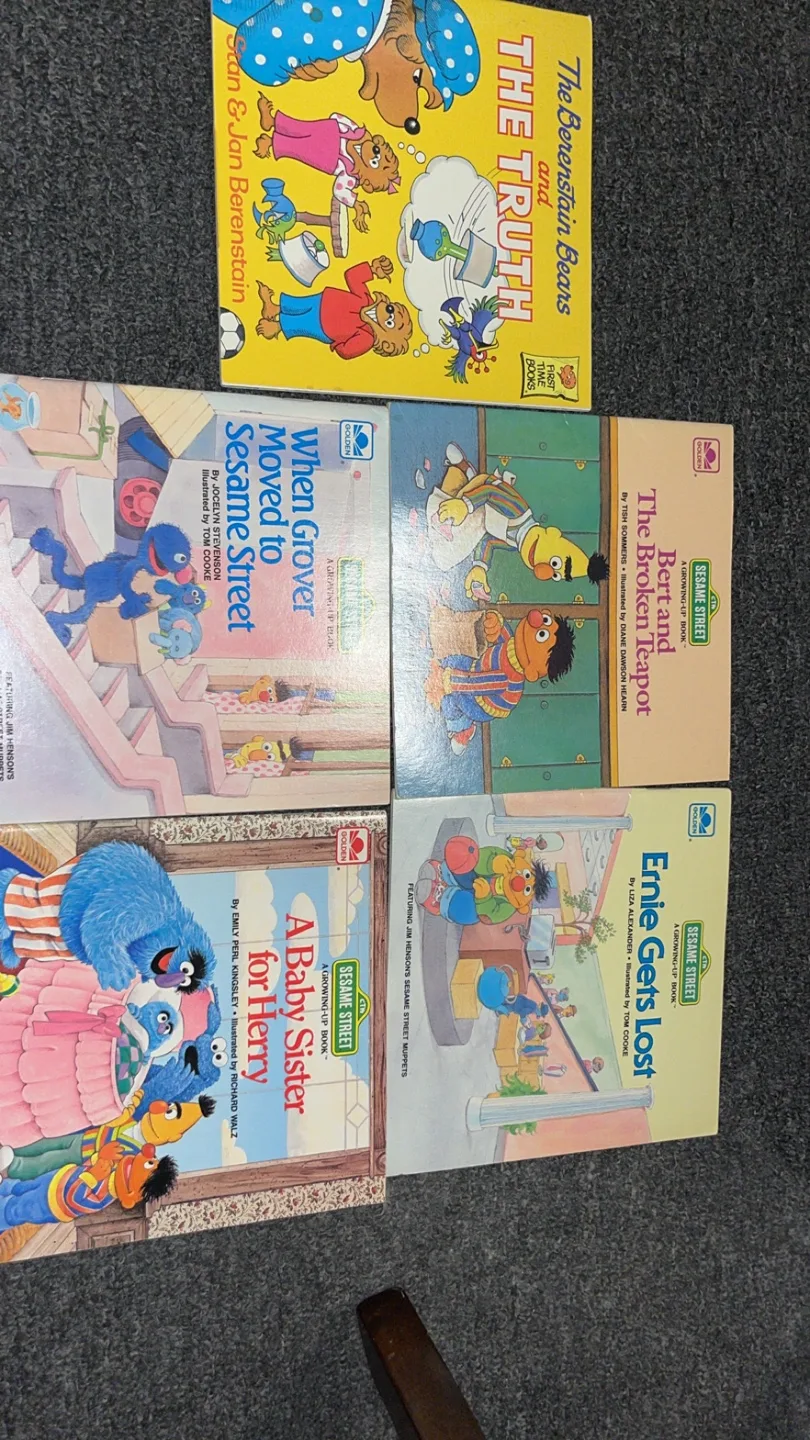 Vintage Children's Books - Disney & Sesame Street thumbnail