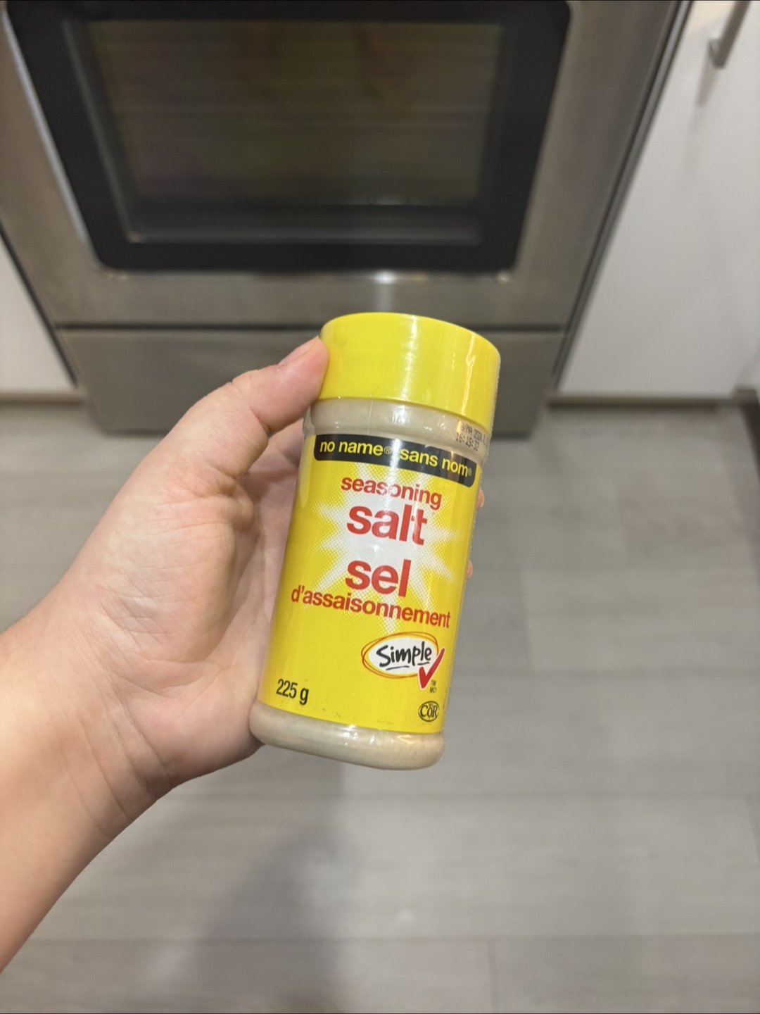 Free Unopened Seasoning Salt 225g