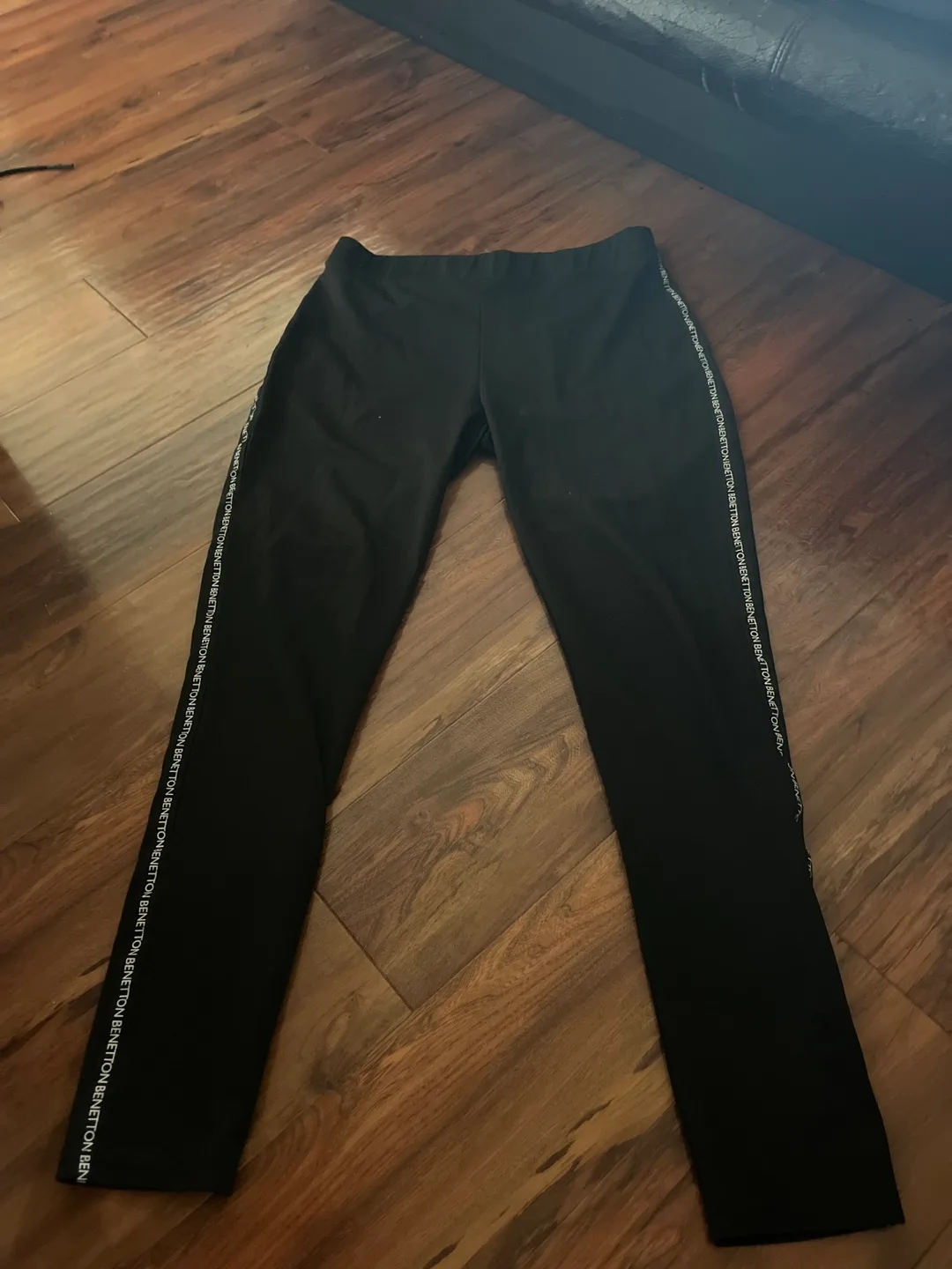 United Colors of Benetton Black Leggings. thumbnail
