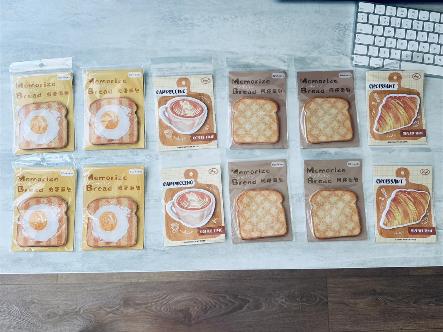 Bread and coffee Post-It notes (30 sheets/ pack) image indicator(2)