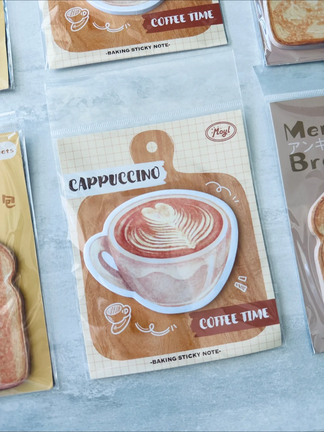 Bread and coffee Post-It notes (30 sheets/ pack) image indicator(3)