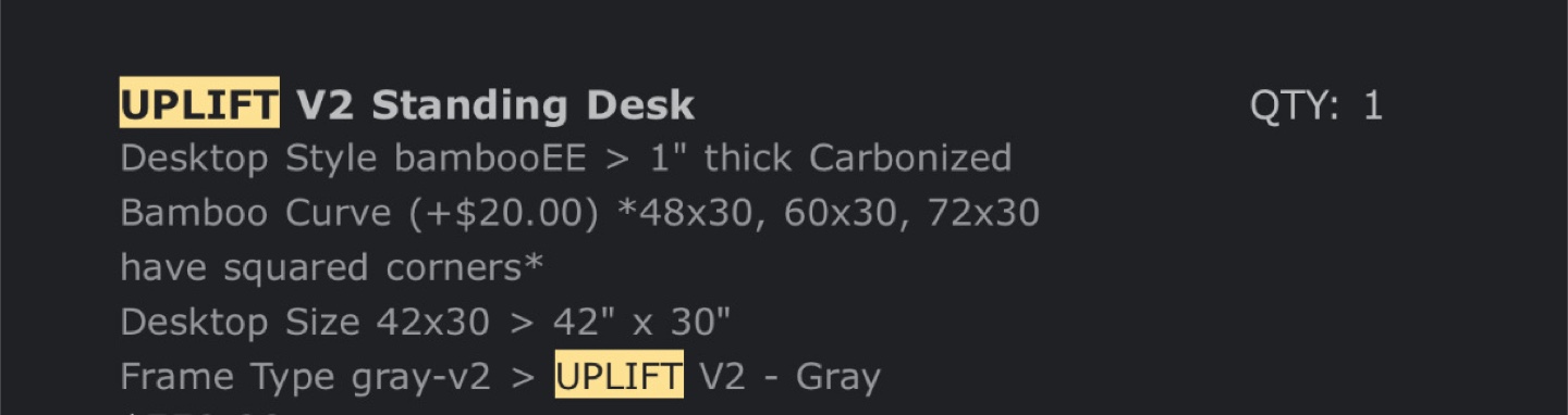 UPLIFT V2 Standing Desk Bamboo 42x30 and office chair