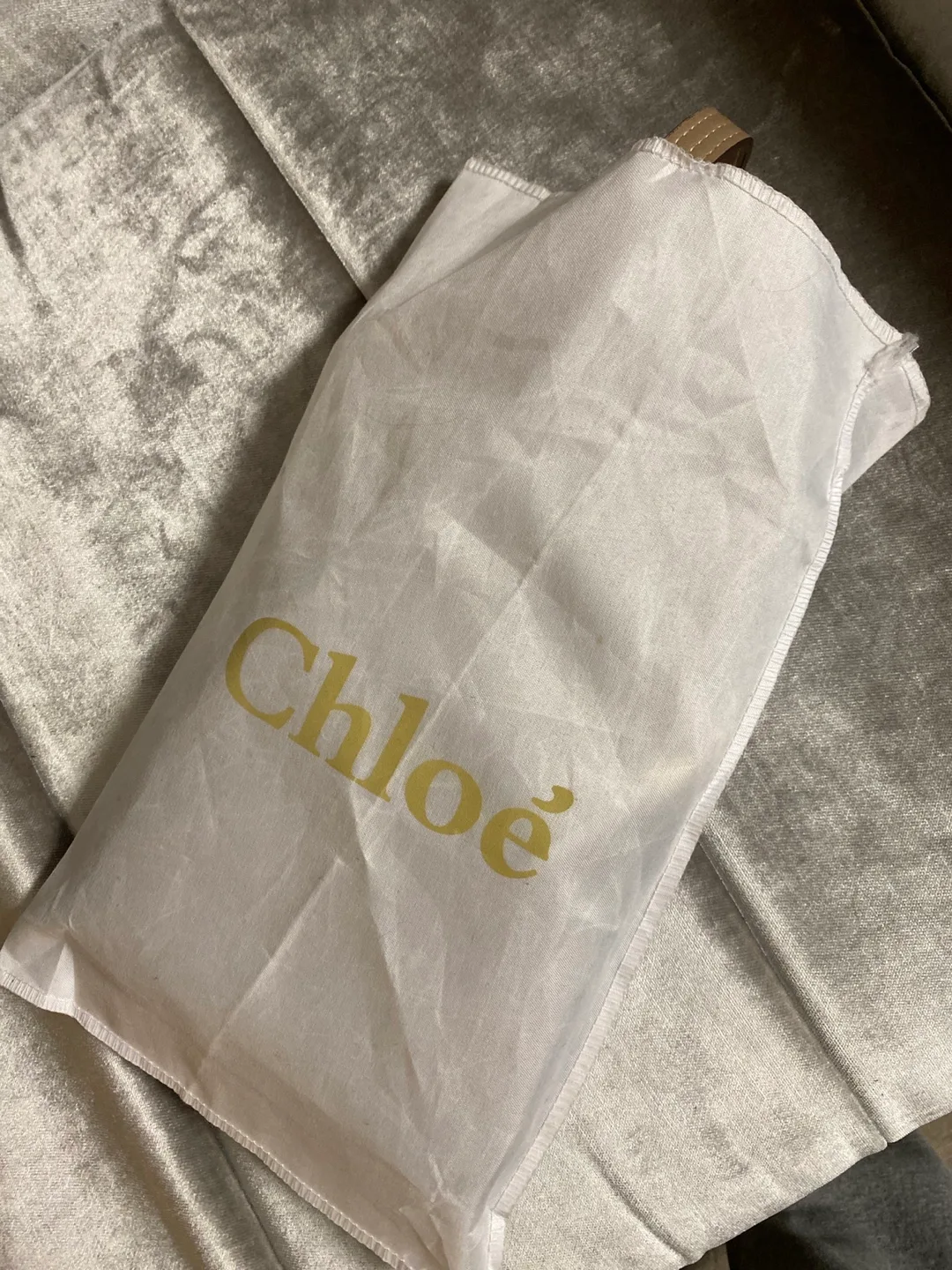 Chloé Faye medium size Shoulder Bag - Taupe image indicator(6)