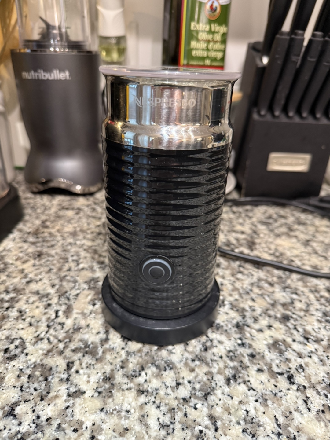 Nespresso Aeroccino Milk Frother - Black