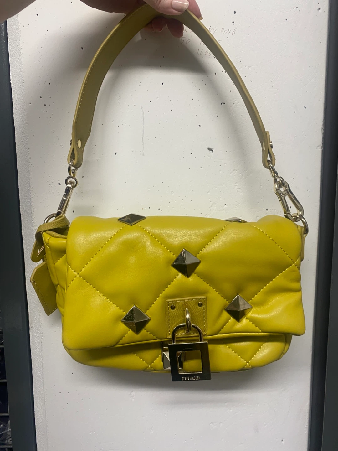 Steve Madden studded purse with extra strap