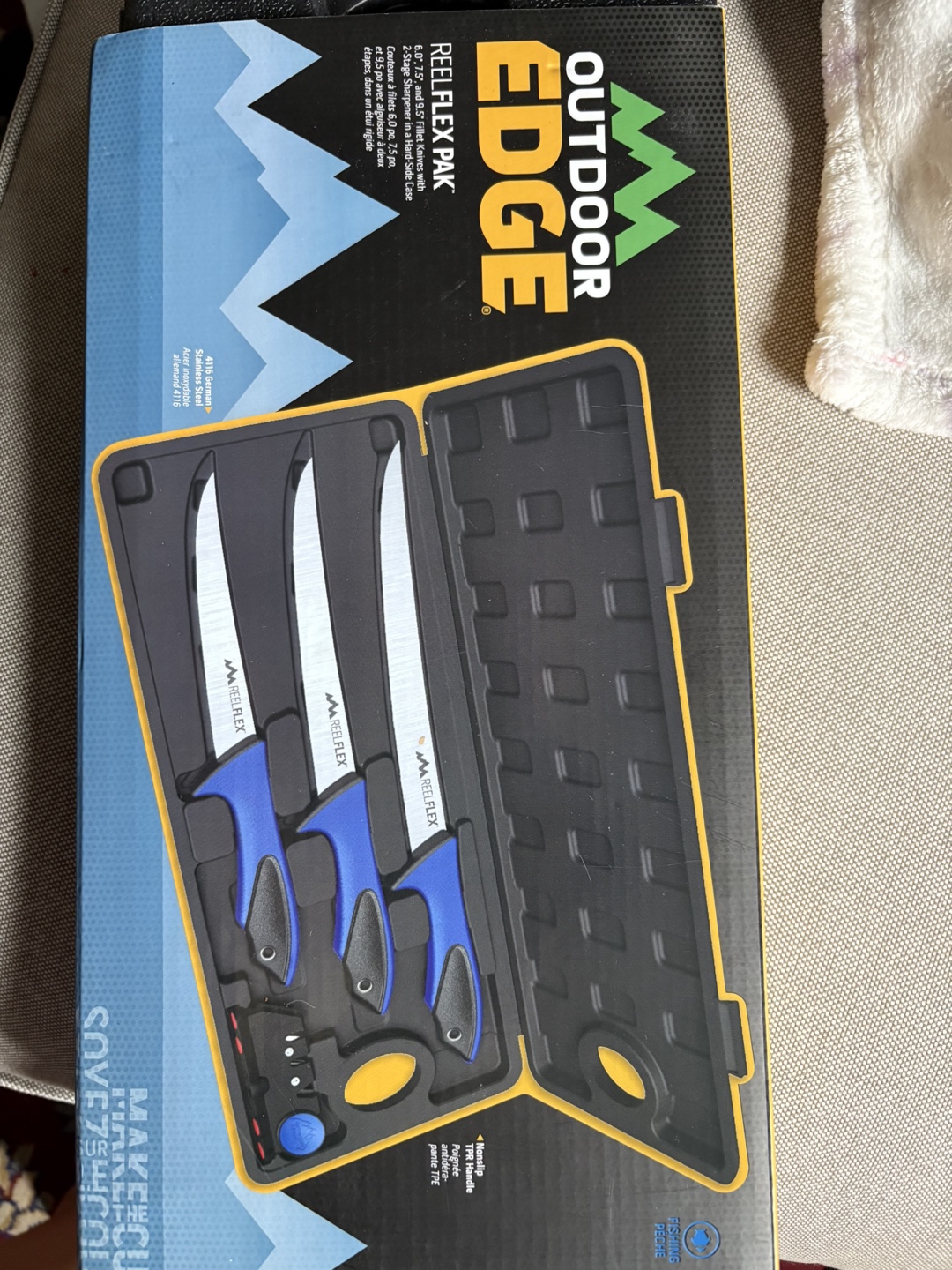 Outdoor Edge Reel Flex Pak Knife Set