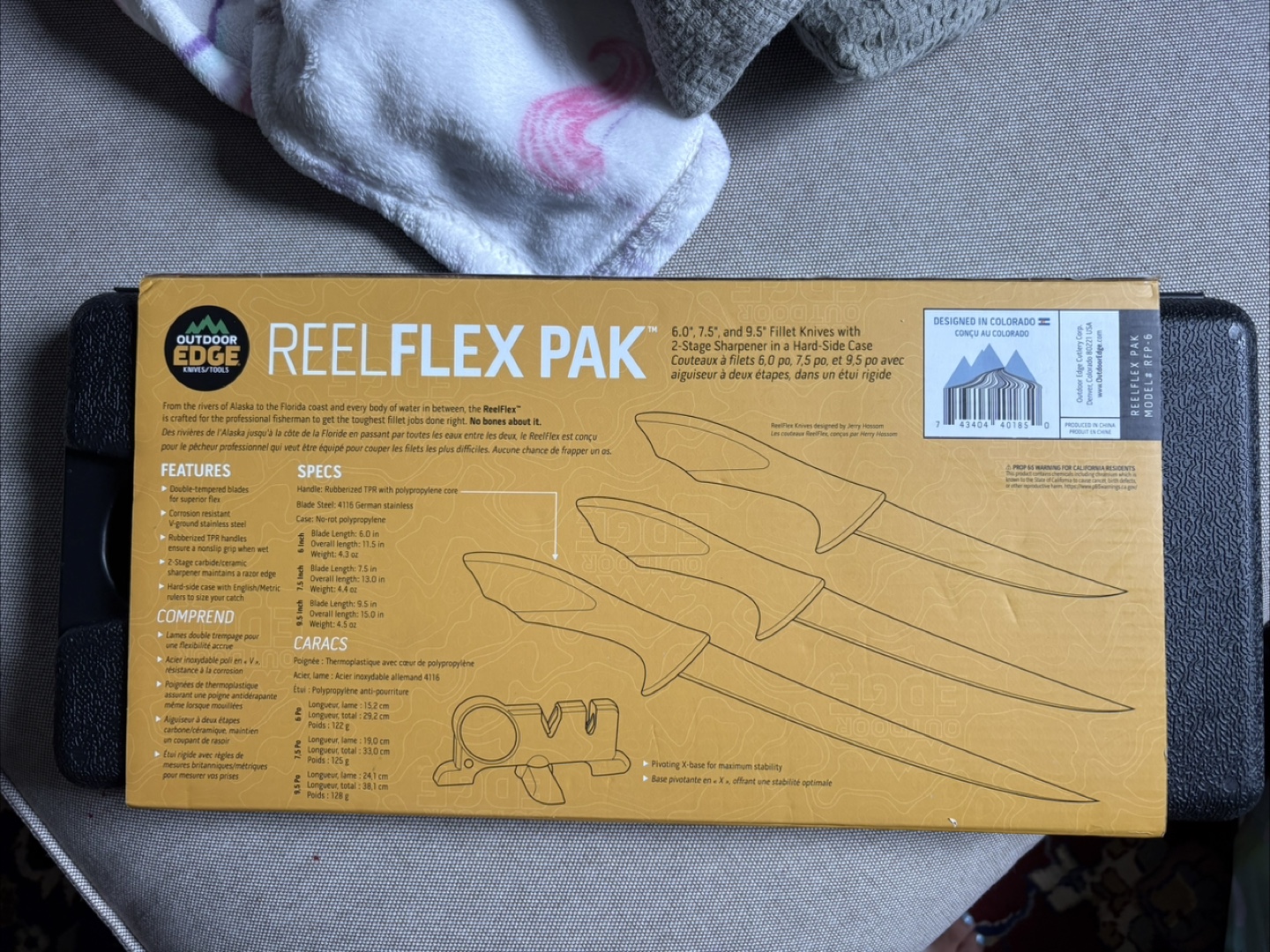 Outdoor Edge Reel Flex Pak Knife Set - photo 2