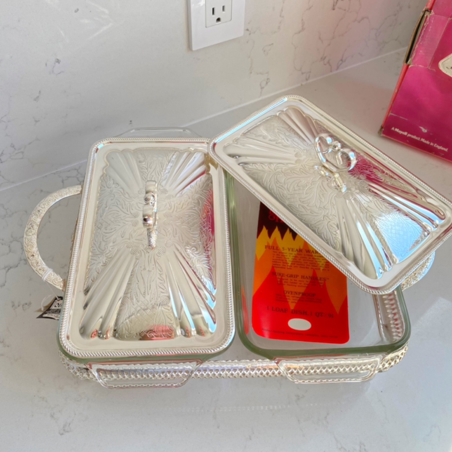 Queen Anne Silver Plated Serving Dish Set - photo 2