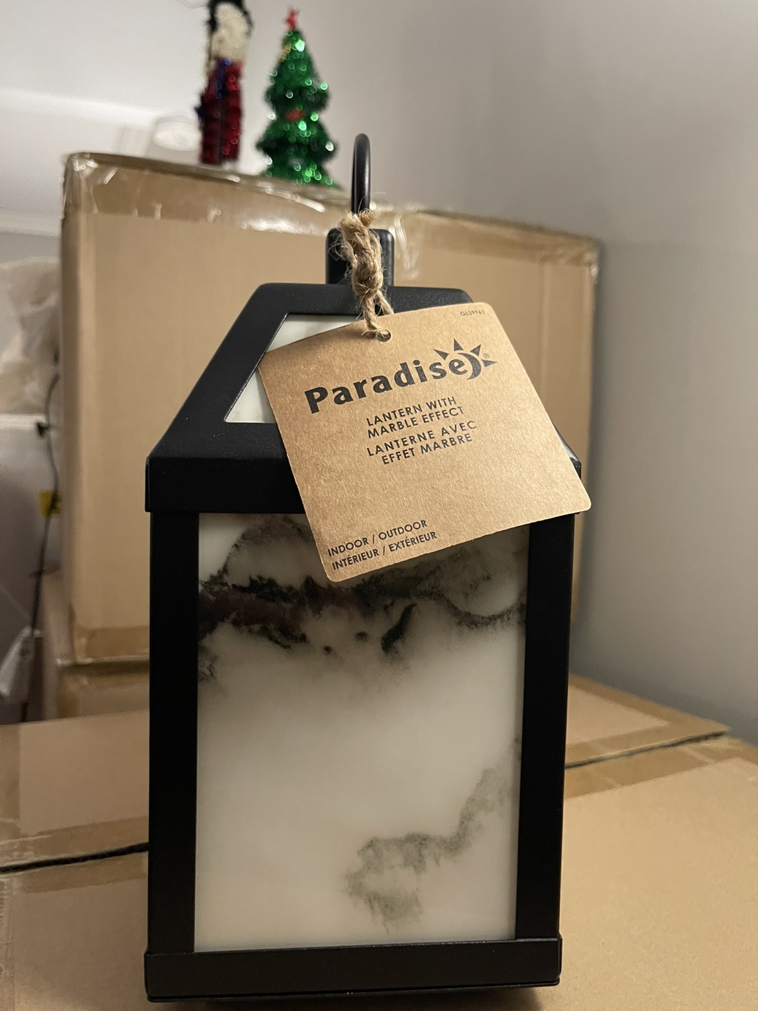 Paradise Lantern with Marble Effect - photo 4