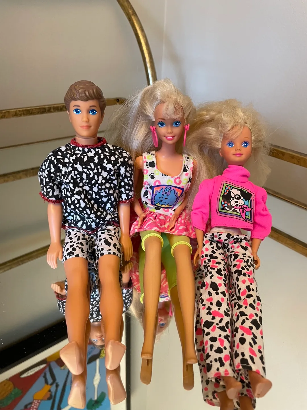 Vintage Dalmatian Barbie Dolls - Lot of 3 thumbnail