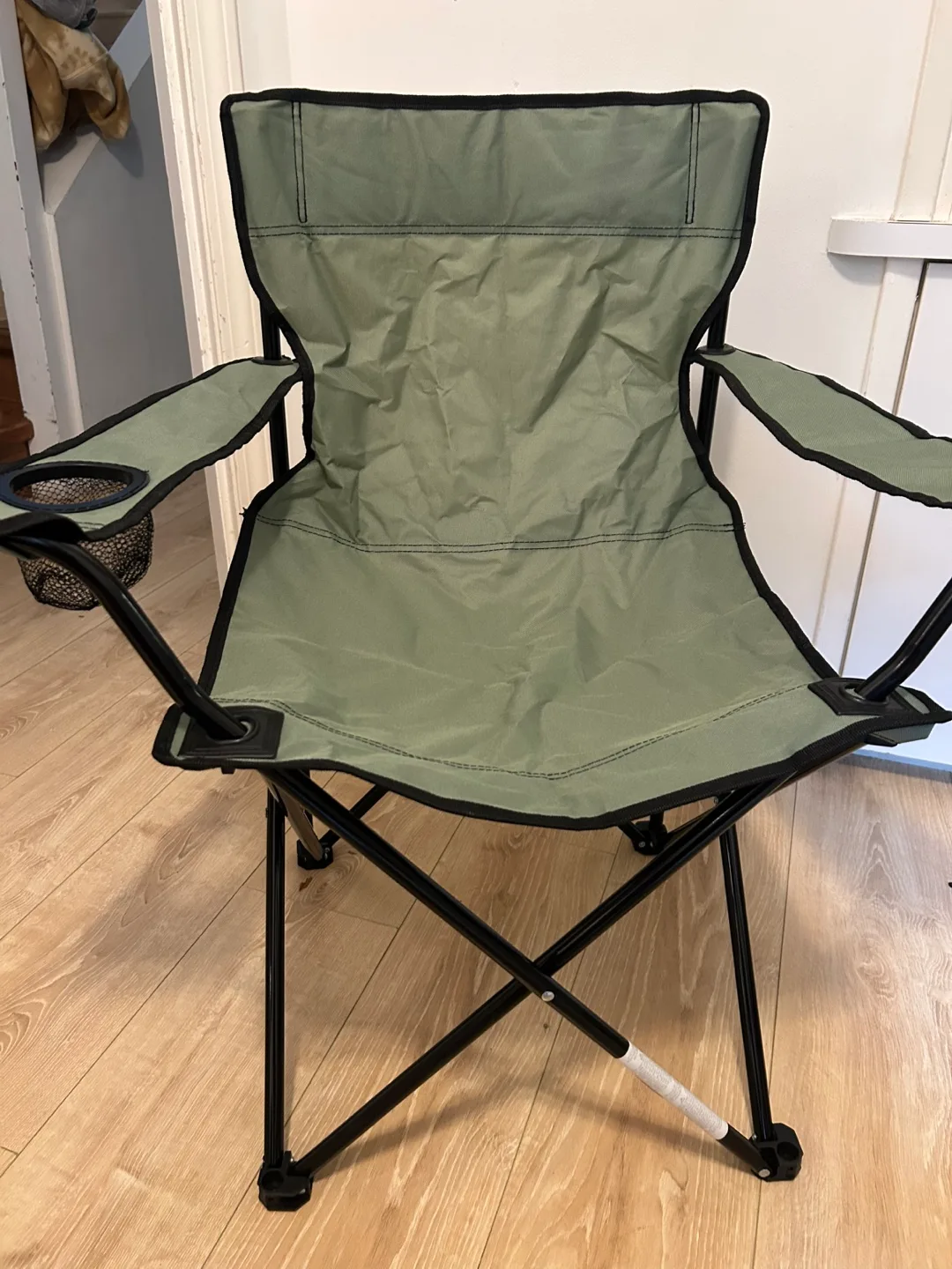 Everyday Essentials Folding Camp Chair - Green thumbnail