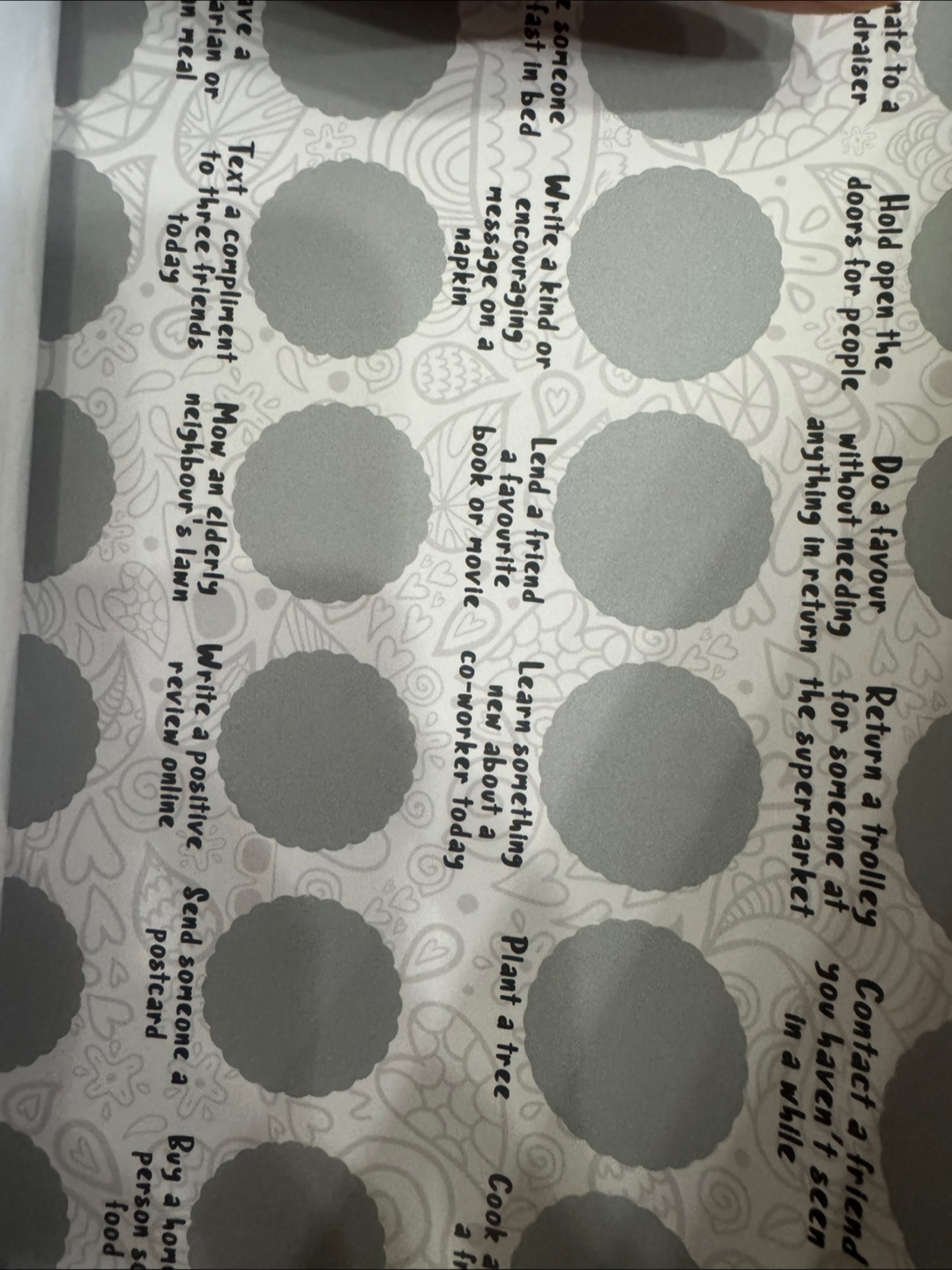 Island Dogs Random Acts of Kindness Scratch Poster - photo 3