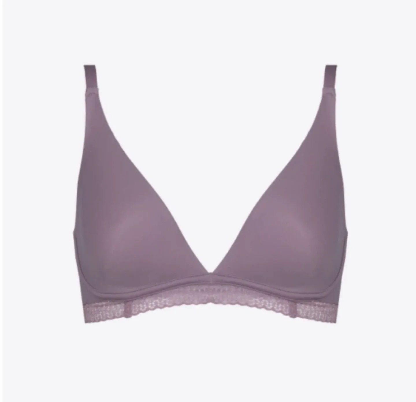 Purple Bra w/ Lace thumbnail