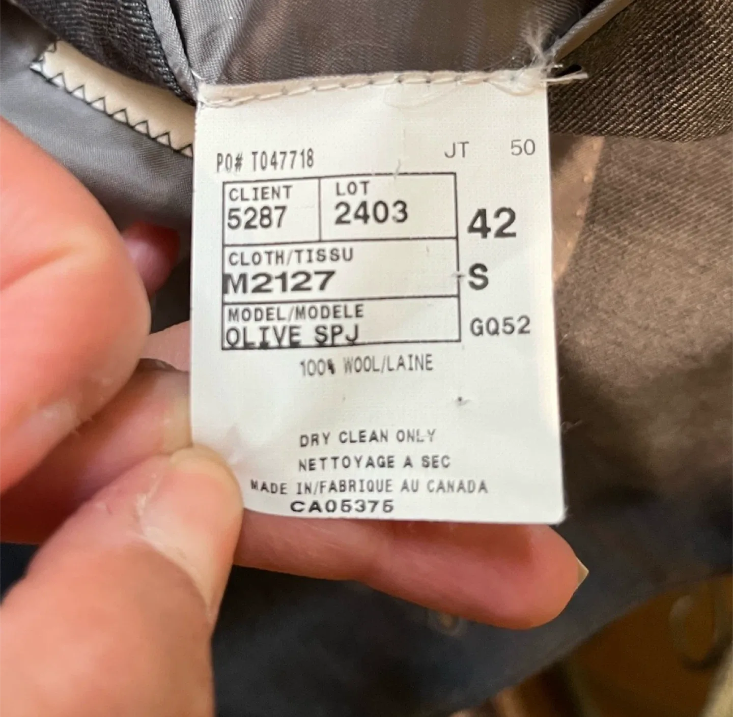 Grey Suit Jacket image indicator(5)