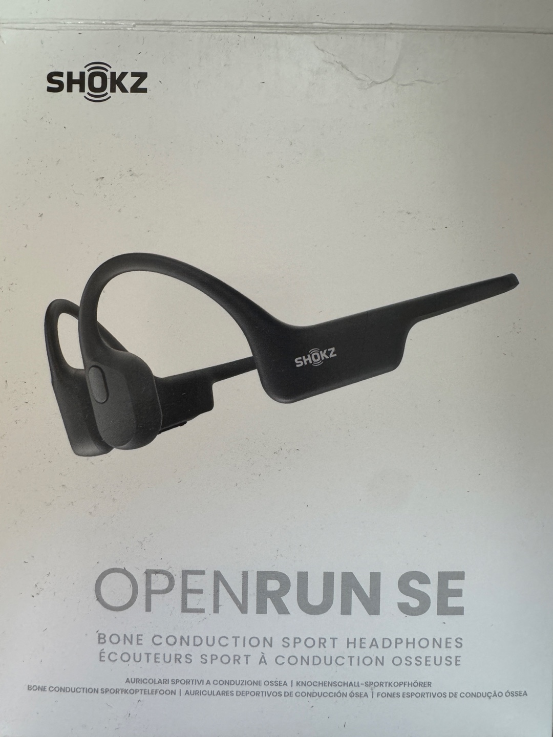 Shokz OpenRun bone conduction headphones