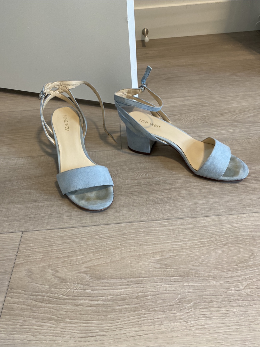 Nine West Blue Suede Heels - photo 2