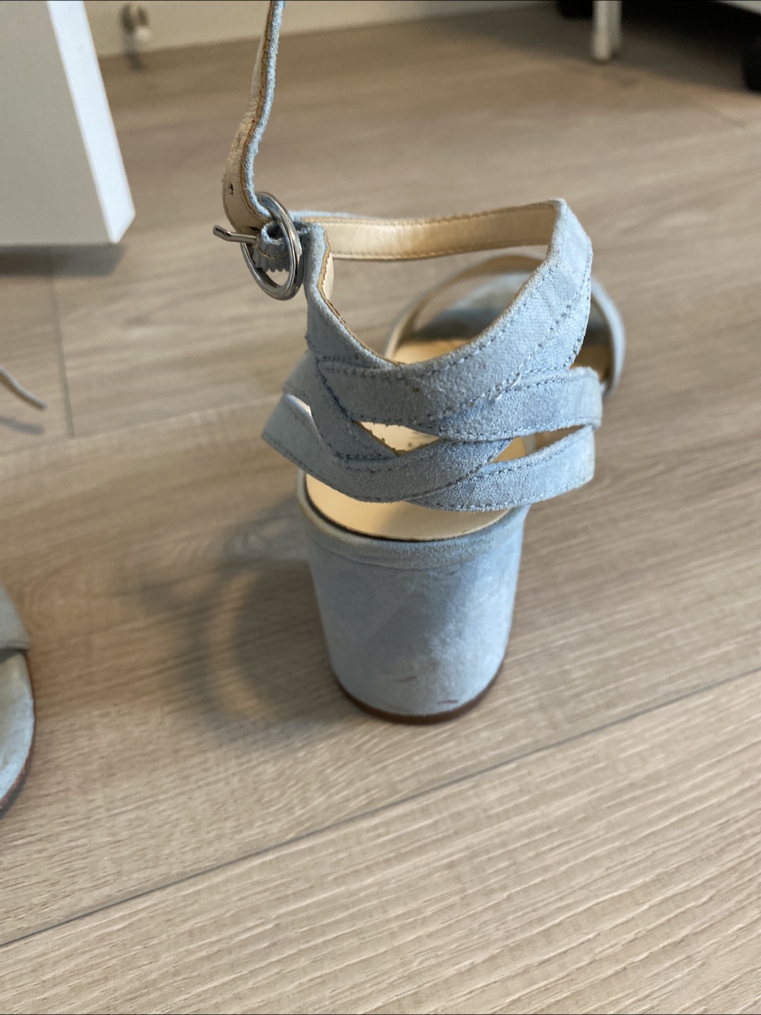 Nine West Blue Suede Heels - photo 3