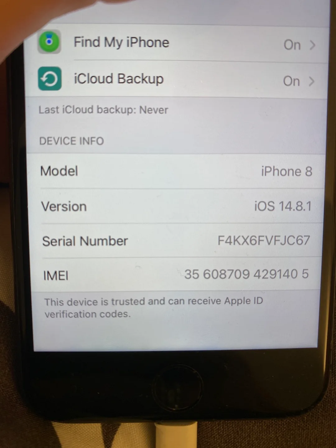 Apple iPhone 8 - Black 64 GB image indicator(4)