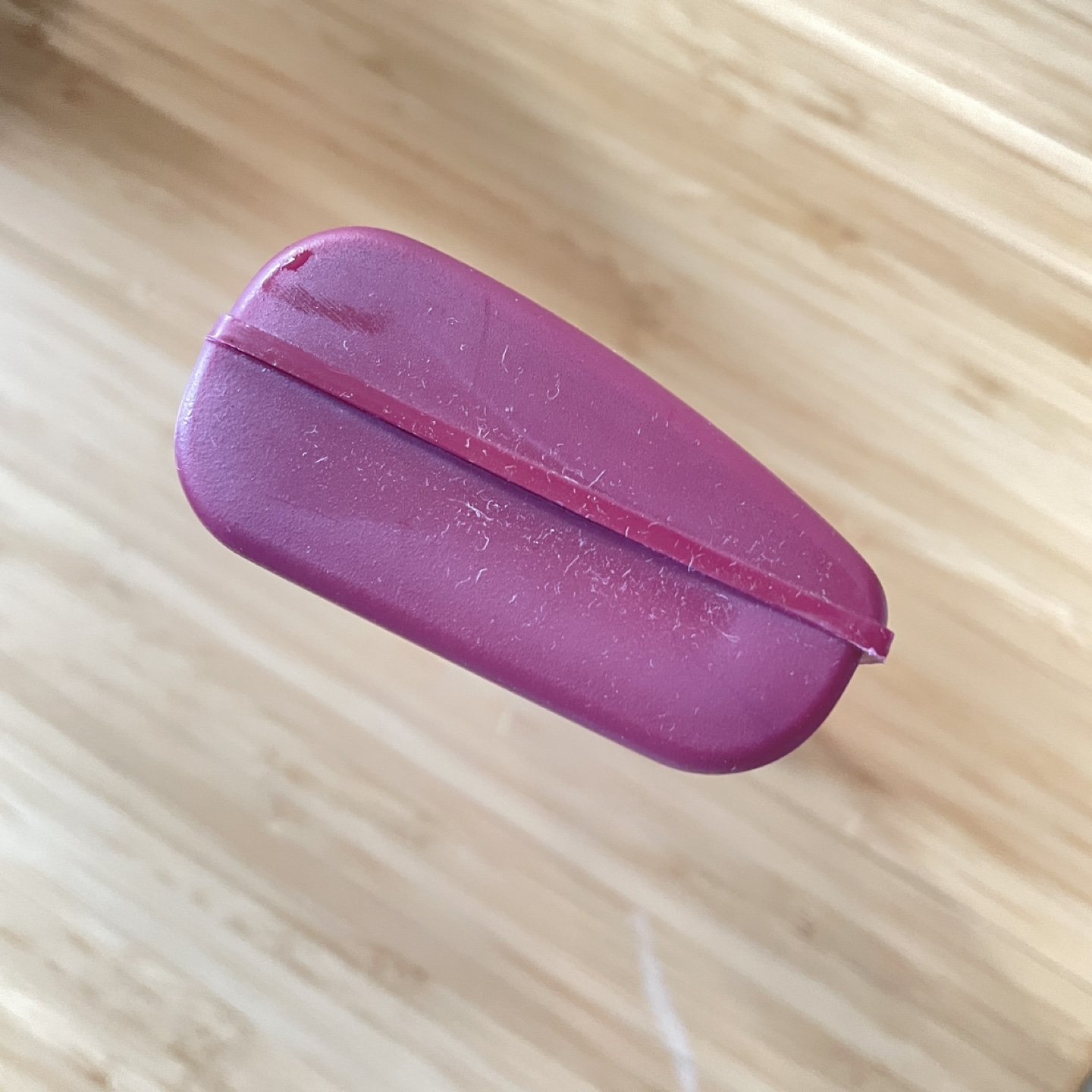 FREE Sturdy Plastic Eyeglass Case Burgundy - photo 3