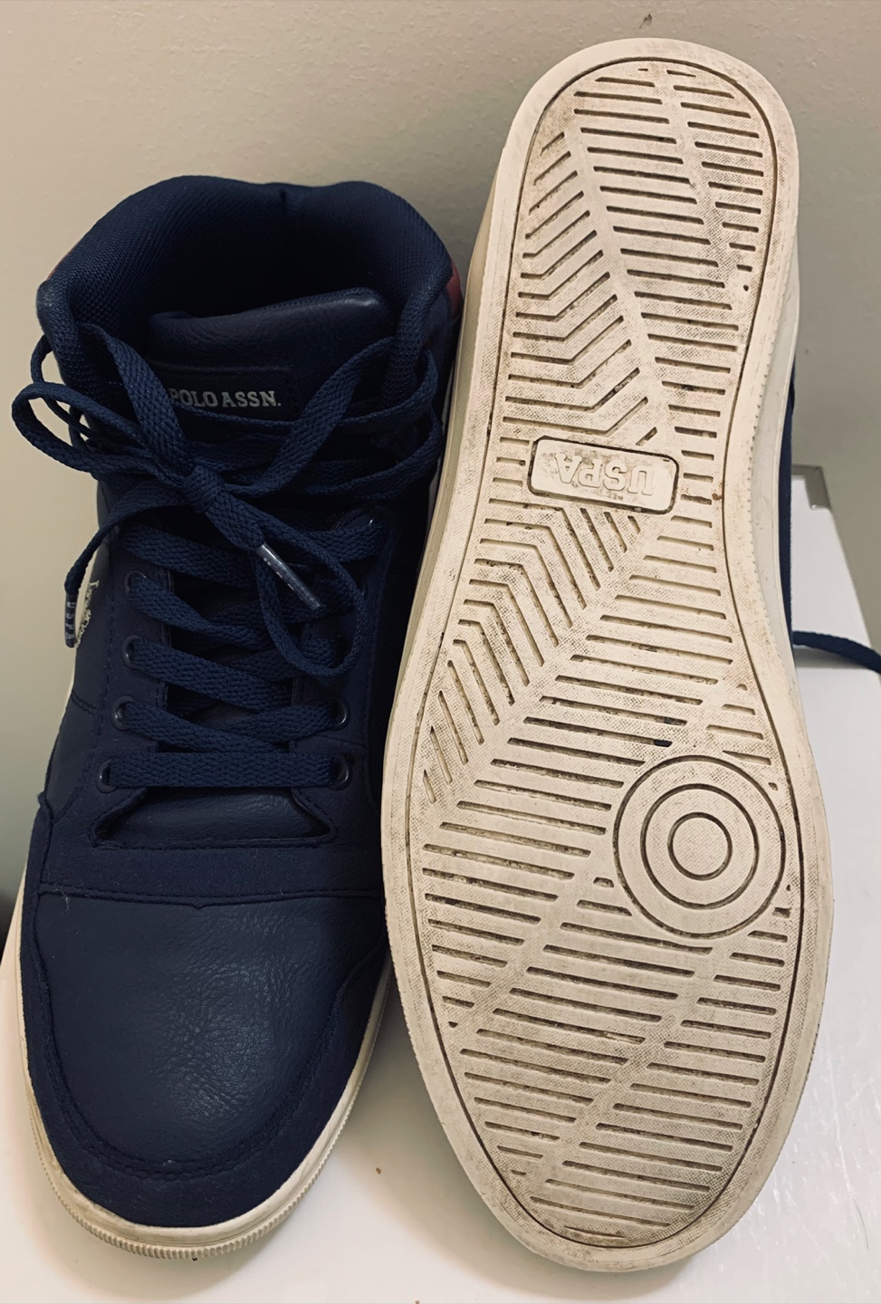 US Polo Assn. Navy High-Top Sneakers - photo 2
