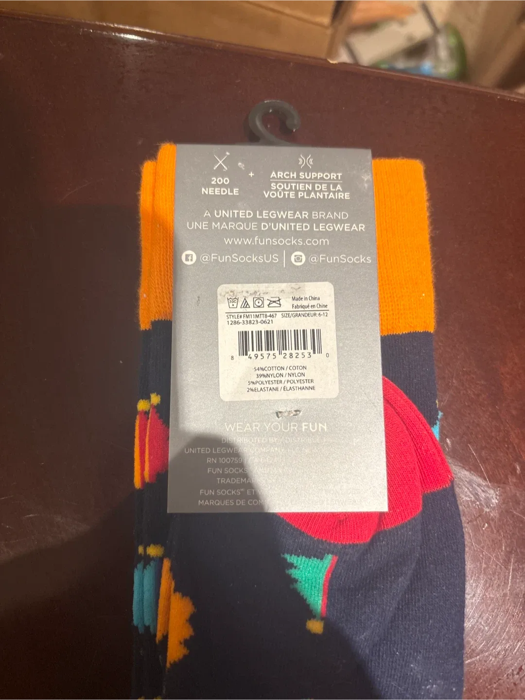 Fun Socks - Combed Cotton - Size 41-46 image indicator(3)