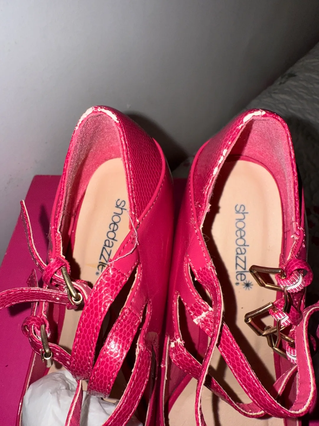 ShoeDazzle Pink Heels - Size 8 image indicator(4)