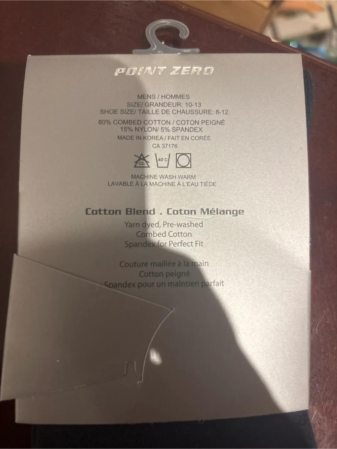 Point Zero Black Label Socks (Size 10-13) image indicator(4)