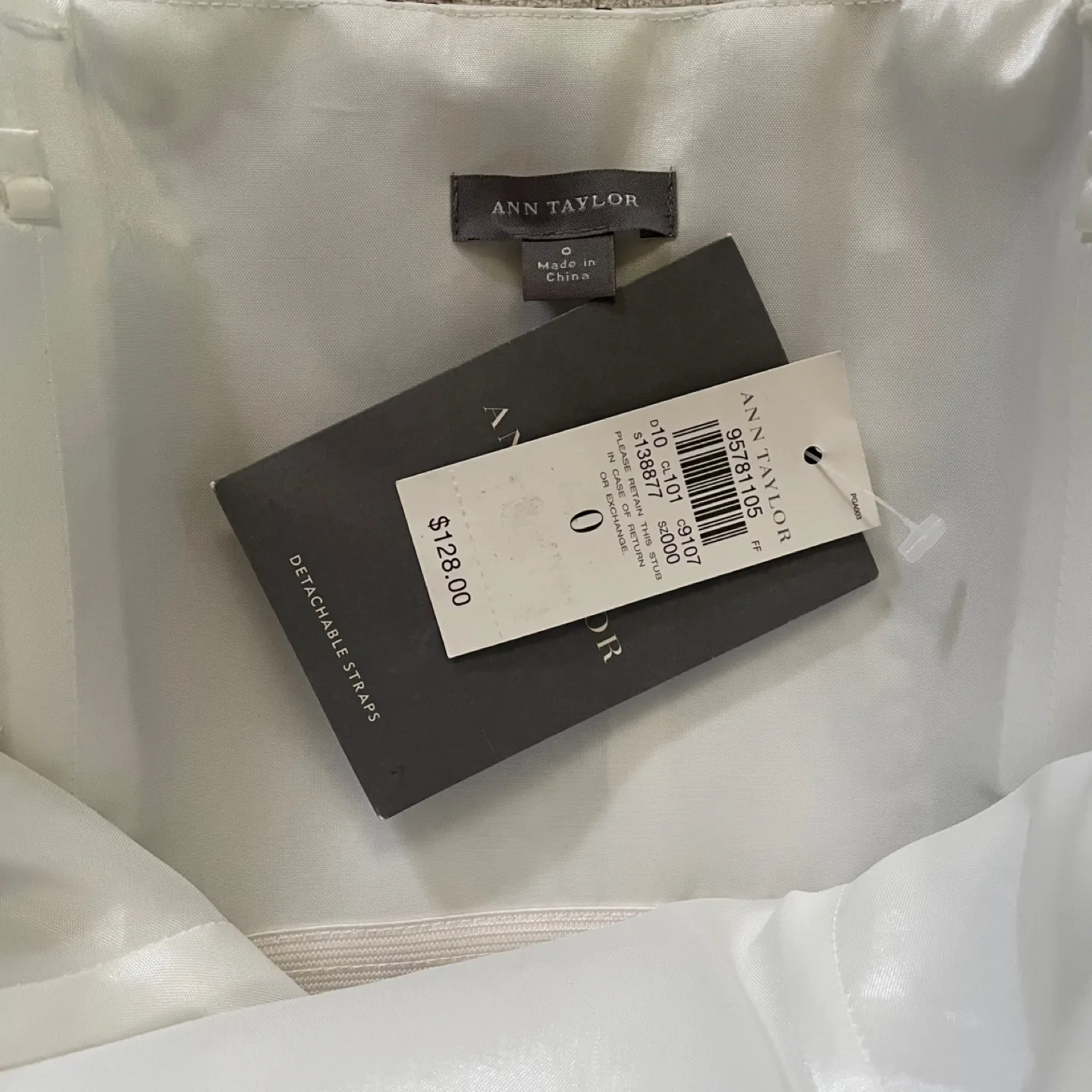 Ann Taylor Black & White Dress Size 0 image indicator(4)