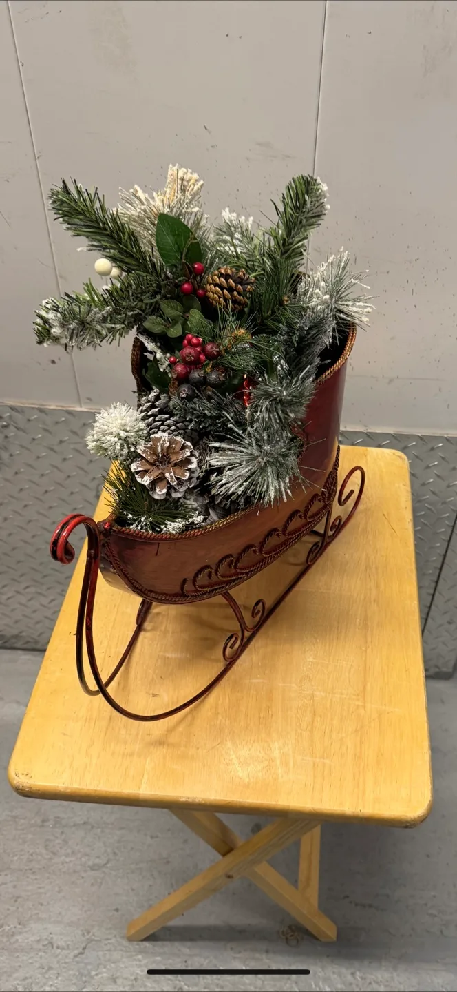 Decorative Christmas Sleigh image indicator(2)