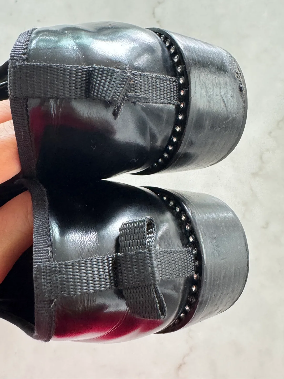 Dior Black Leather Oxford Shoes - Size 37 image indicator(5)